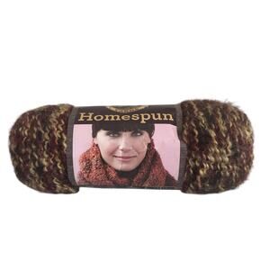 Lion Brand Homespun Bulky Yarn In BARKS #603 6oz/185 yards One Skein